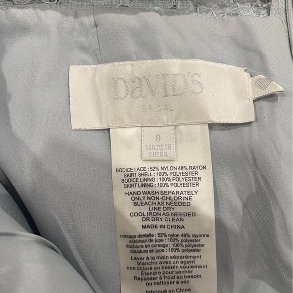 David's Bridal Bridesmaid/Special Occassion Dress - Picture 2 of 3